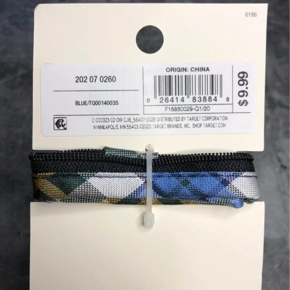 Boys Neck Tie Cat and Jack Zipper M/ L New